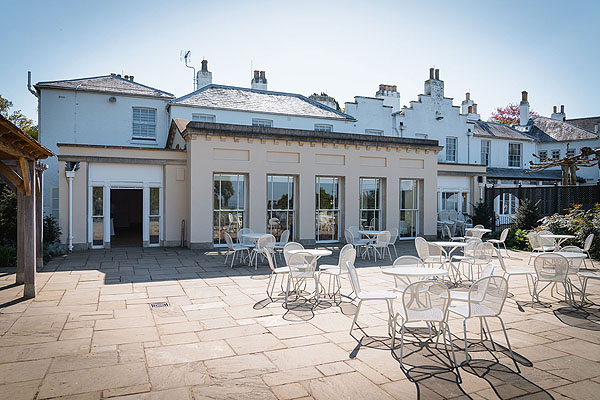 Pembroke Lodge, Richmond Park - Belvedere Suite and terrace for alternative funeral venue