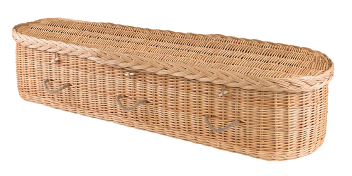 Simple Willow coffin