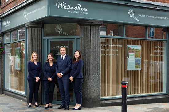 white-rose-twickenham-shop-550x366px White Rose Modern Funerals shop - Twickenham