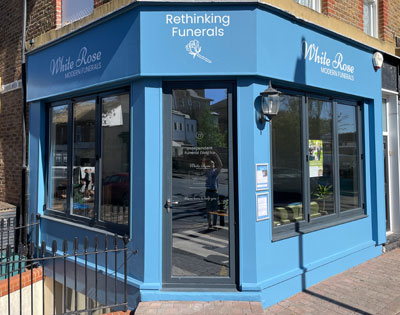 White Rose Modern Funerals, Maple Road, Surbiton