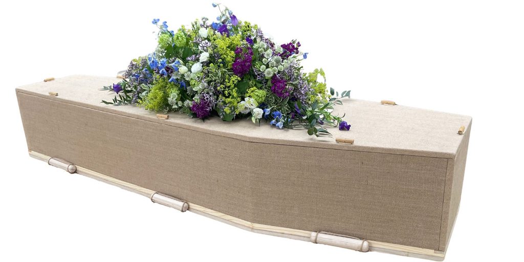 coffin eco jute